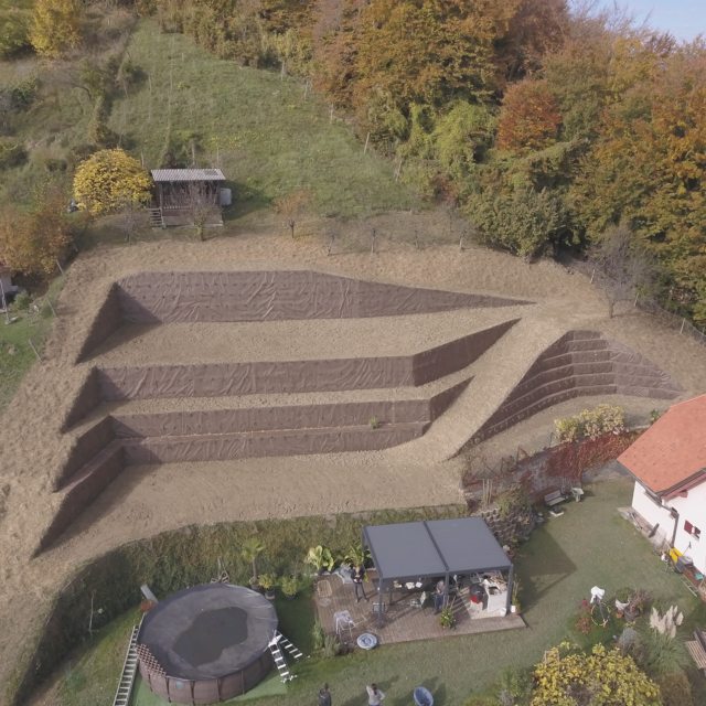Vkopna armirana brežina – več prostora za bivanje