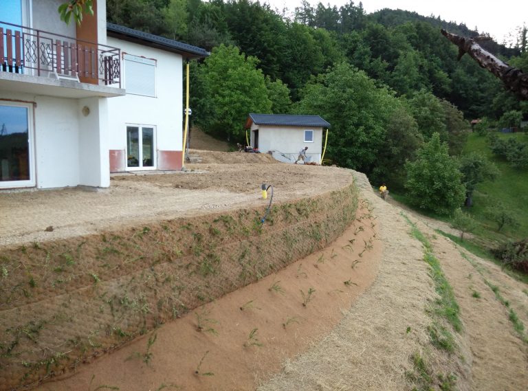 Možna predpriprava za betonsko teraso v Vurbergu.